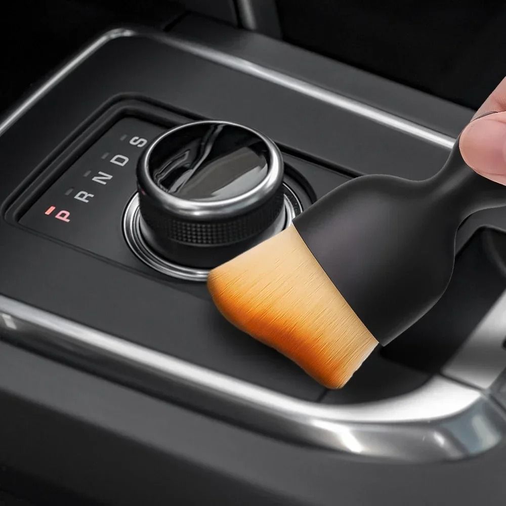 Car Vent Cleaning Soft Brush with Protective Casing