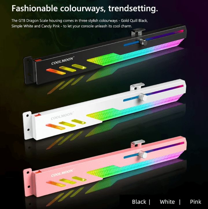Customized Video Card Stand GT8 Horizontal Graphics Card Bracket 5V 3Pin ARGB GPU VGA Holder Desktop PC Case DIY Accesso