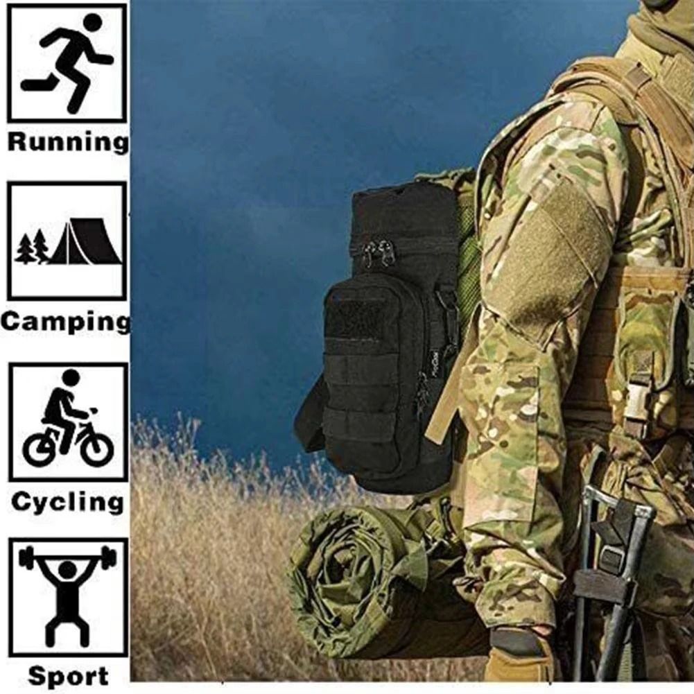 Tactical MOLLE Water Bottle Carrier
