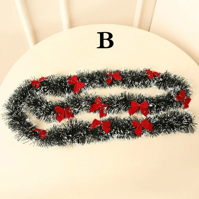HolidayRibbon Christmas Garland
