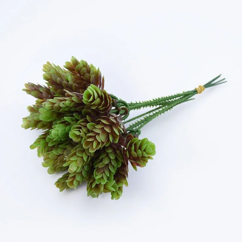 Artificial Pineapple Grass Floral Picks Mini Greenery Decoration Set