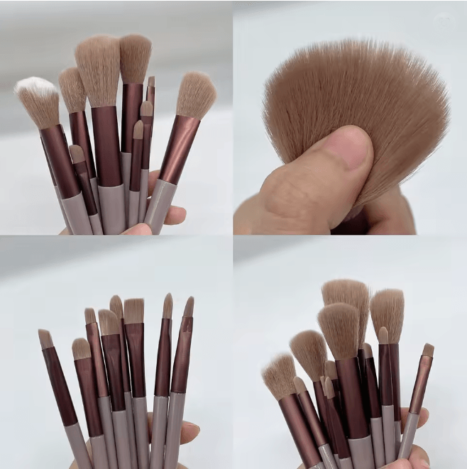 ProBlend 13 Piece Makeup Brushes Set for Face and Eyes