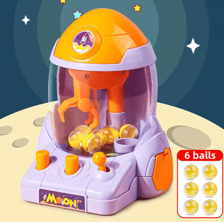 Turn everyday play into an exciting arcade challenge with this fun mini claw machine toy designed to bring the thrill of