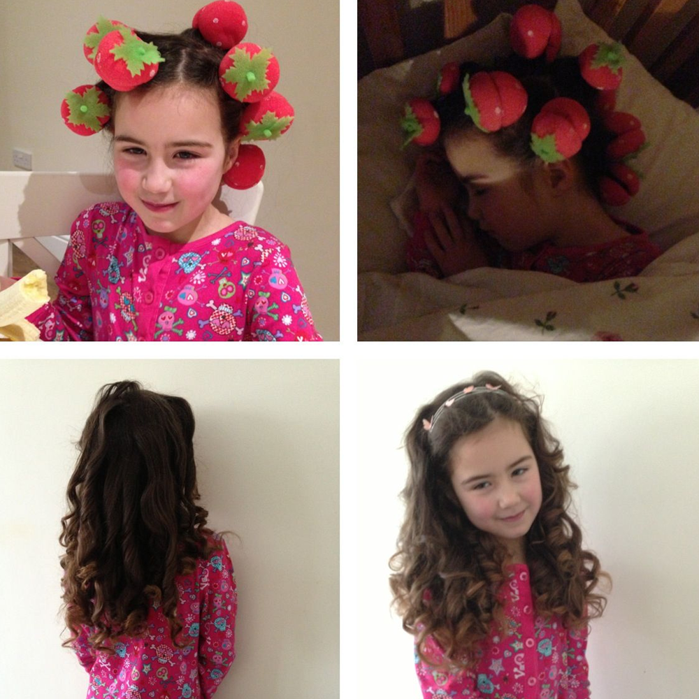 Heatless Strawberry Curlers