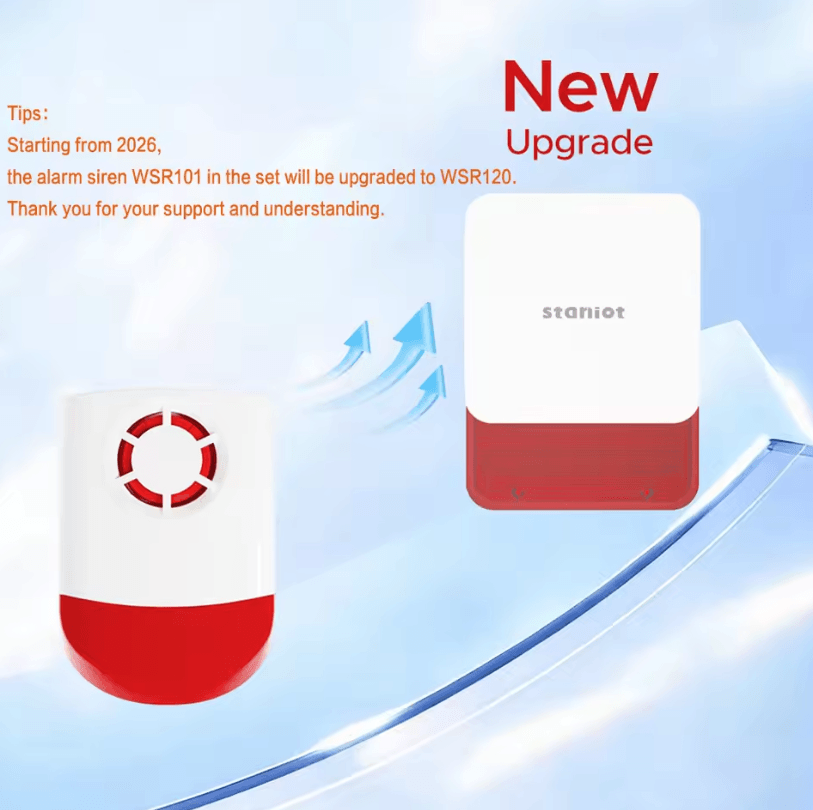 Smart Home Alarm System – 7 Inches Wireless Wi-Fi and 4G Security Protection Kit