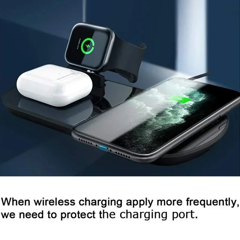 Metal Lightning Port Dust Plug for iPhone – Charging Port Protector Against Lint & Debris