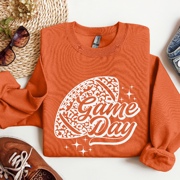 Game Day Football Shirt Women Fan Sweatshirt