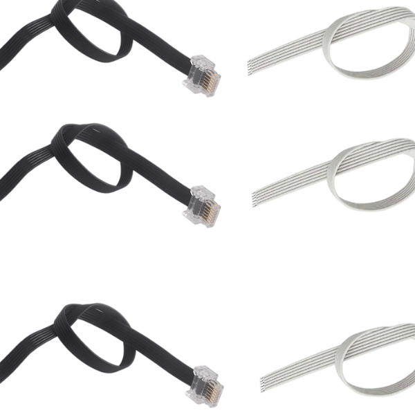 MOC PF Motor Repair Metal Connector with Cable, Wire Crystal Head Connectors for Precision Tasks