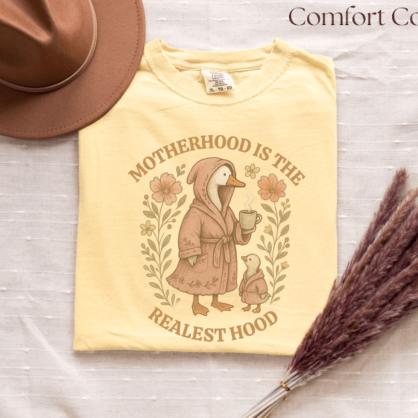 Funny Mom Comfort Colors Shirt – Retro Motherhood Tee