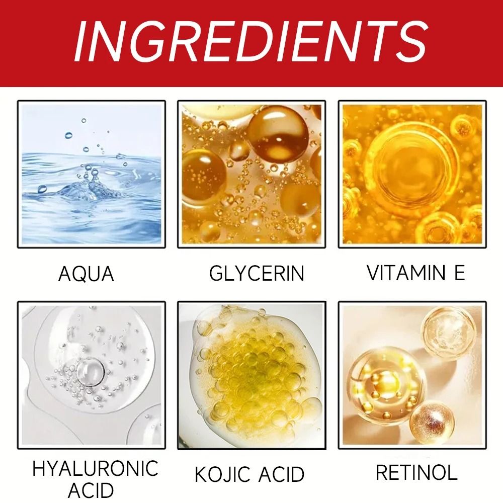Kojic Acid Retinol Cream Anti Aging Moisturizing Brightening Face Cream