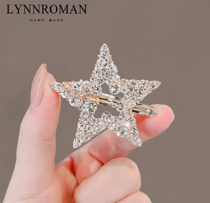 StarGlimmer Rhinestone Hair Clip