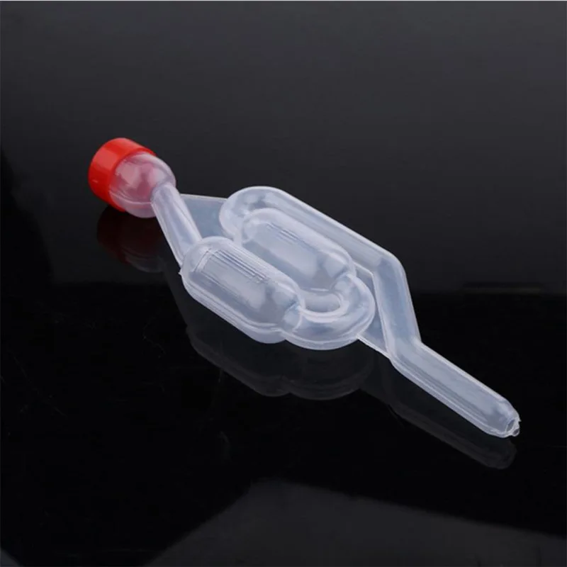 S-Shape Airlocks for Homebrew, Carboys Stopper, Fermenter Seal Valve, Wine Making with Food Grade Grommets