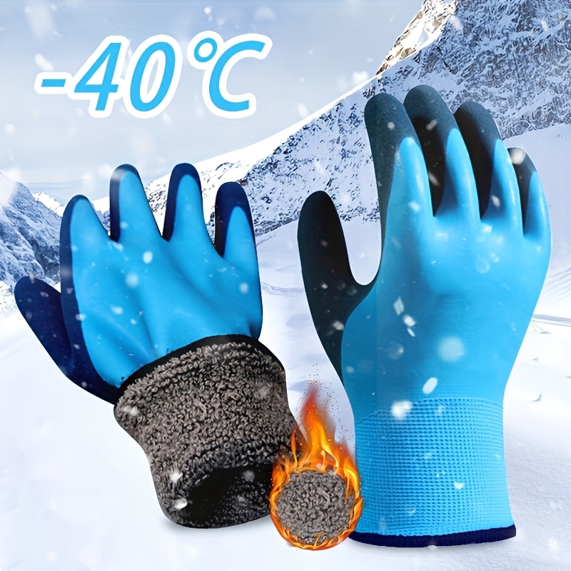 ArcticGrip Pro Waterproof Winter Work Gloves Thermal Insulated Mechanical Gloves for Cold Weather