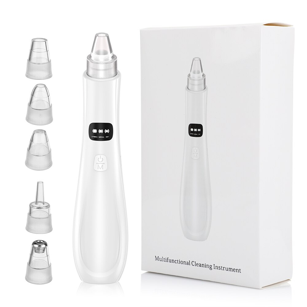 Deep Pore Blackhead Remover Vacuum Facial Cleanser with Suction Skin Care Tool