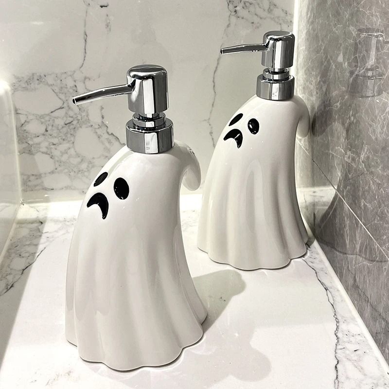 Ceramic Hand Sanitizer Bottle – Large Capacity Soap Dispenser for Home & Hotel