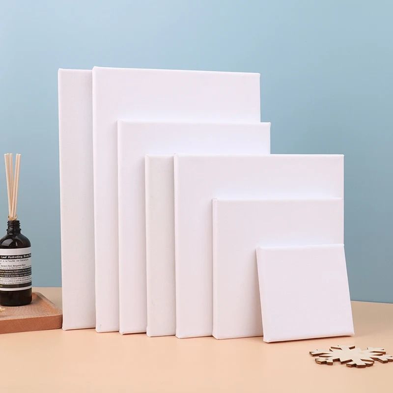Blank Square Artist Canvas Panel for Oil and Acrylic Painting
