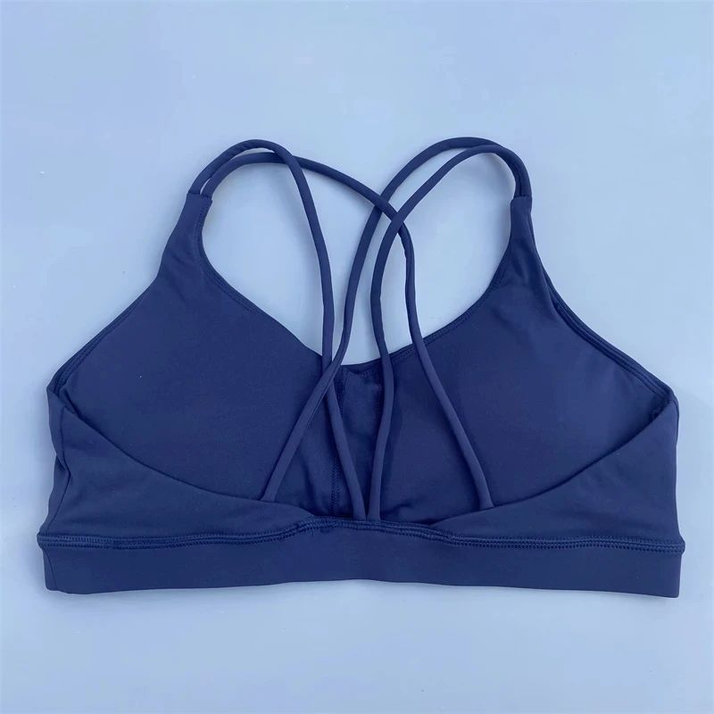 PowerHold Seamless Sports Bra for Women – High Support Padded Yoga & Gym Top