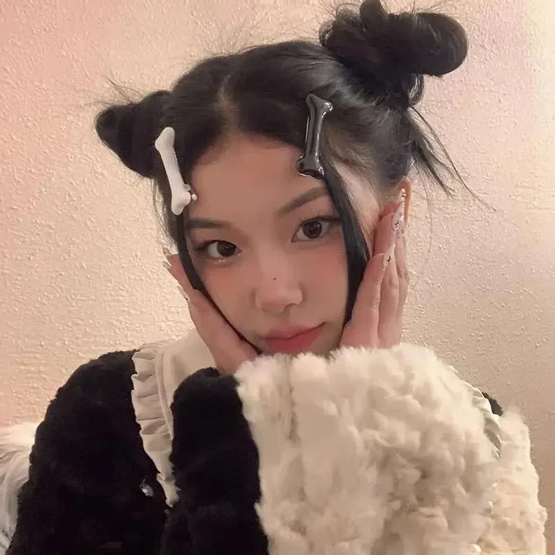 Cute Dog Bone Hair Clips for Women and Girls
