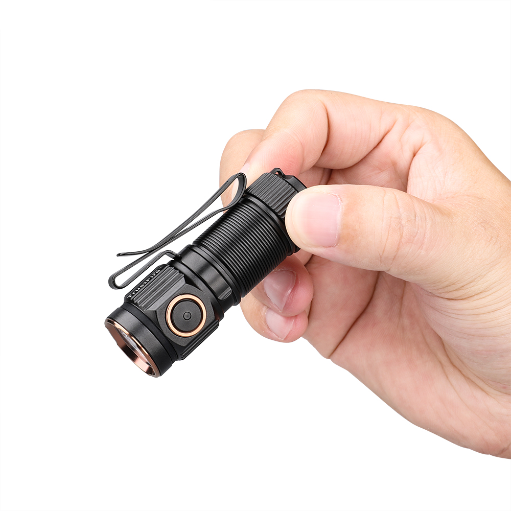 Trustfire EDC Flashlight Lumen Portable Rechargeable LED Torch with USB C Charging, Mini Battery