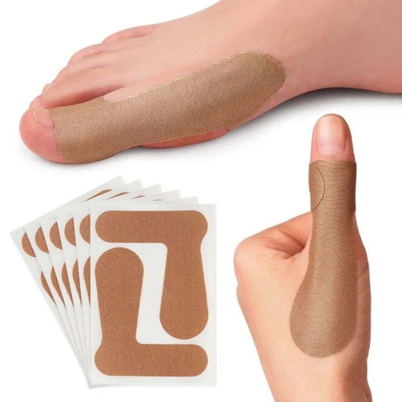 5/10pcs Big Toe Valgus Orthopedic Patch Thumb Tendon Sheath Pain Relief Fixed Finger Protector Patch