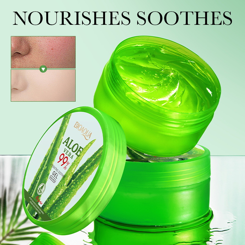 Moisturizing Aloe Vera Gel Face Cream for Hydration & Skin Rejuvenation