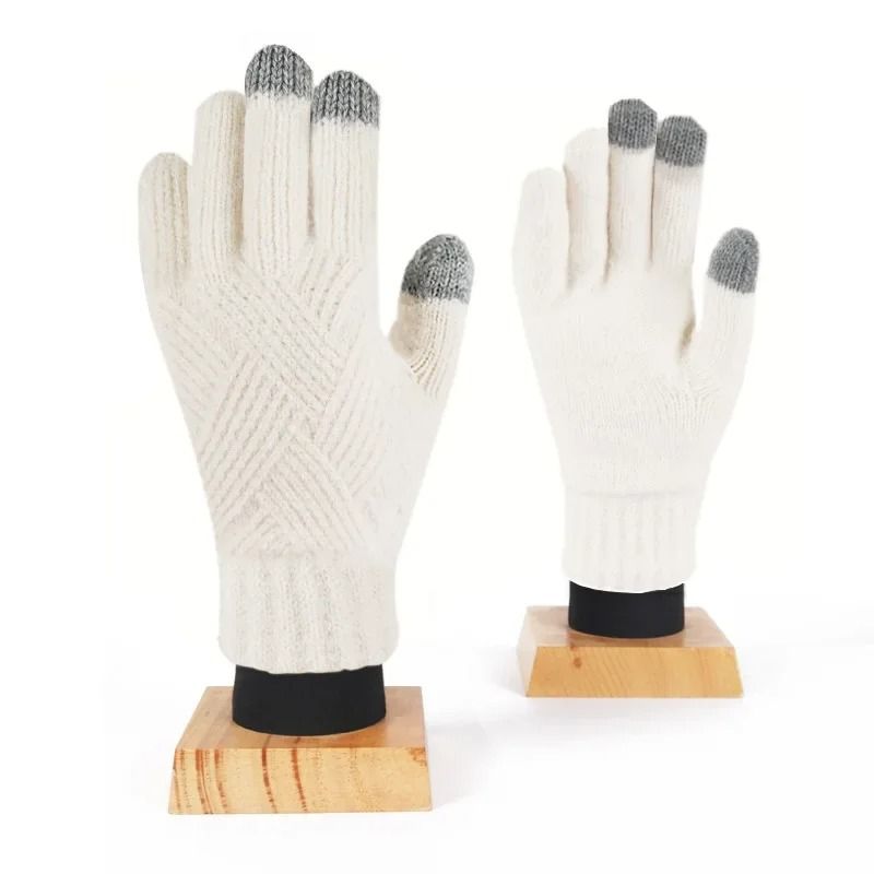 Warm Thermal Touchscreen Gloves Windproof Fleece Lined Winter Cycling Gloves