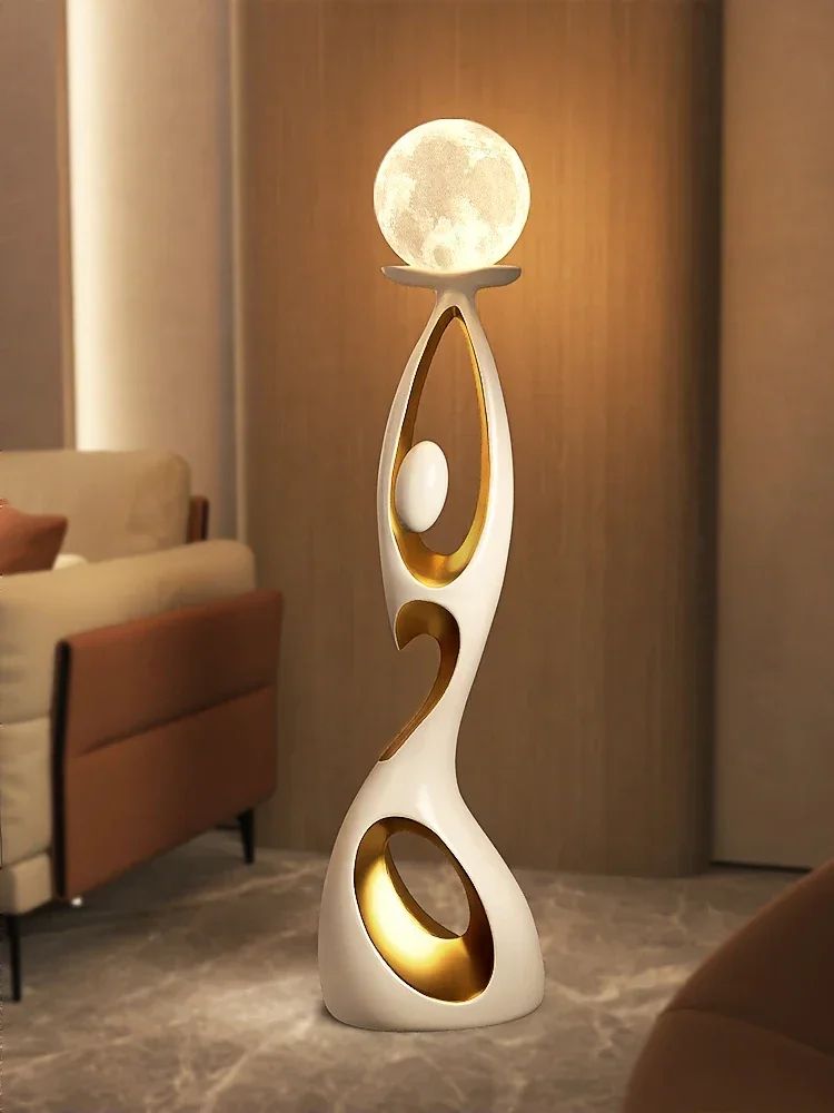 Abstract Dancing Figures Nordic Sculpture Decor