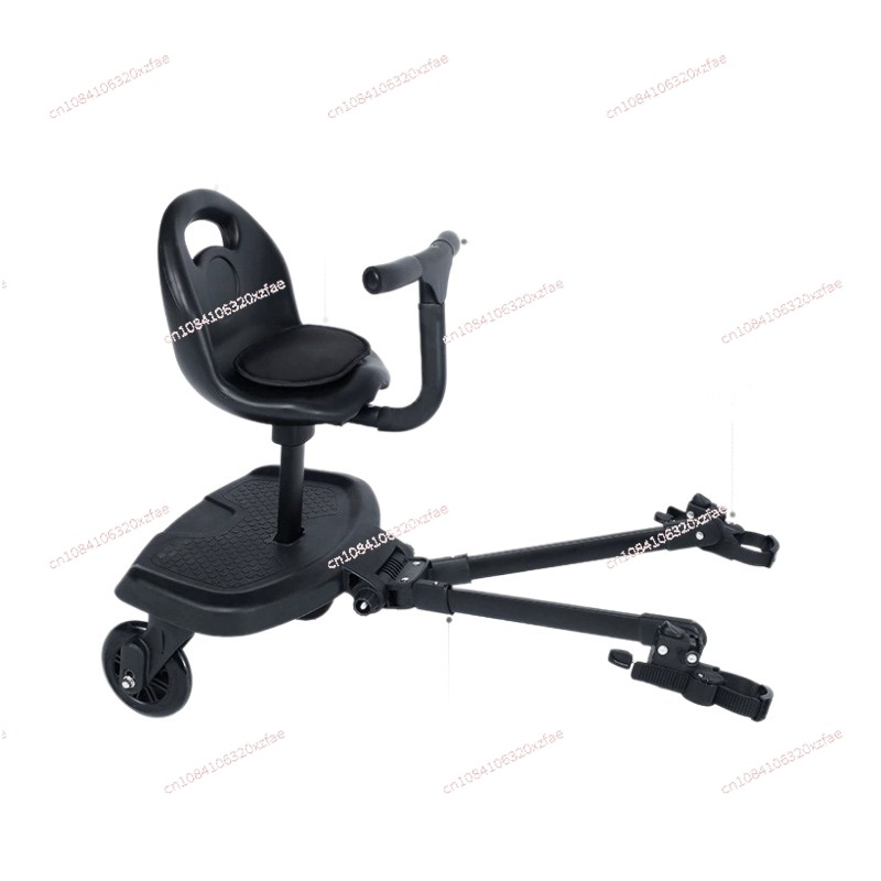 Baby Stroller Add-on with Auxiliary Pedal, Seat Combo for Two Kids, Hassle-Free Outings, Perfect Stroller Accessory