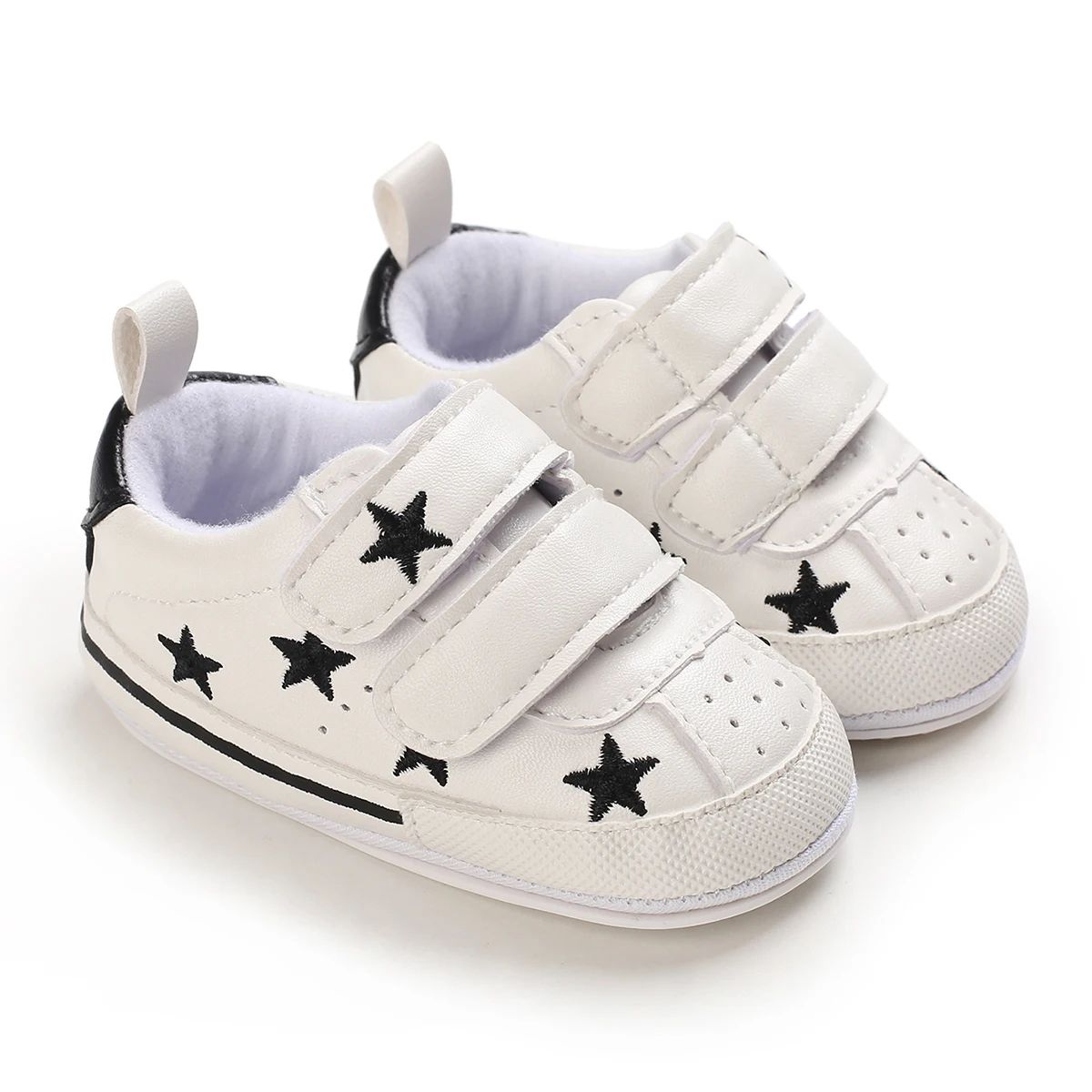 SoftStep Baby Prewalker Shoes – Cute Soft-Sole Infant Crib Shoes for First Steps (0–18 Months)