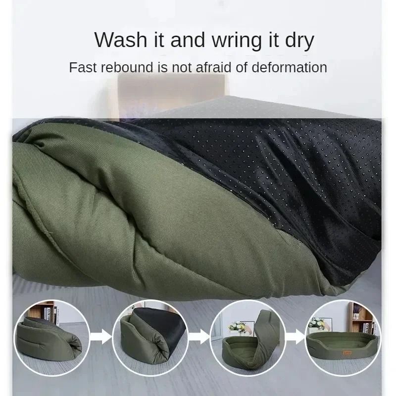 Waterproof Dog Bed Cushion Sofa Style Pet Sleeping Mat for Small Medium and Large Dogs