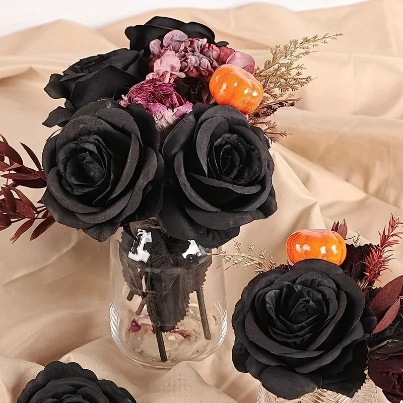 Midnight Noir Gothic Rose Bouquet