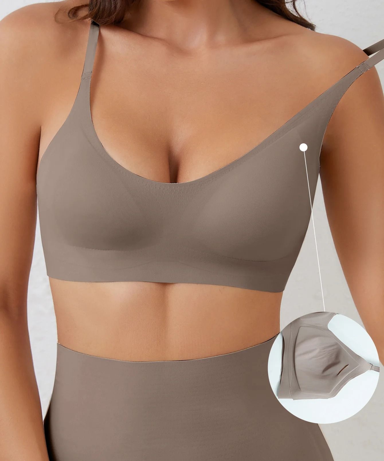 Soft Seamless Breathable Bra Without Steel Ring