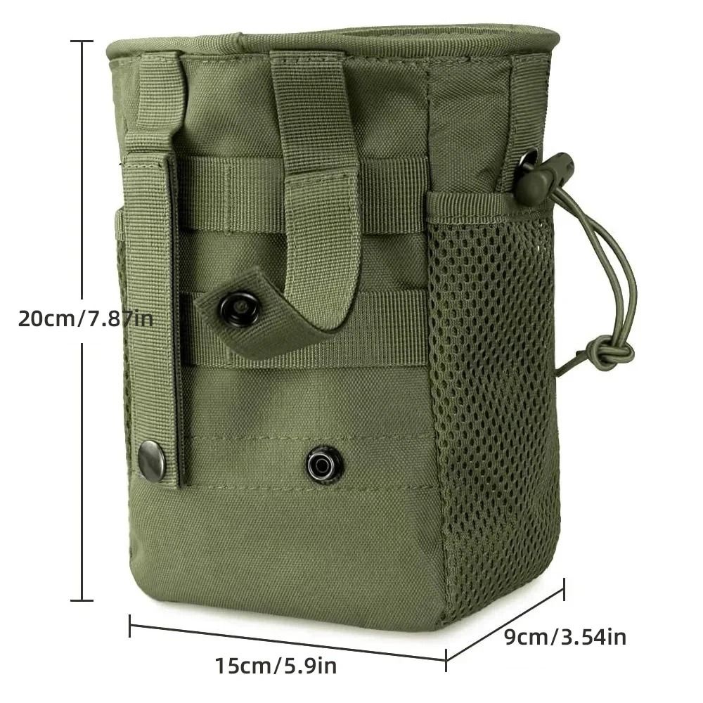 Tactical MOLLE Adjustable Magazine Dump Pouch