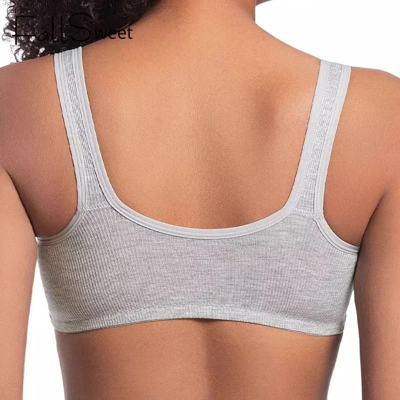 FallSweet Wire-Free Front Closure Bra Seamless Full Coverage Mom Lingerie