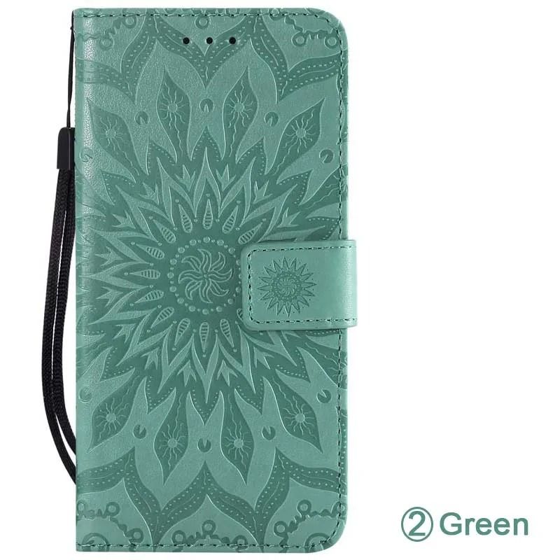 Leather Flip Wallet Phone Case with Card Holder