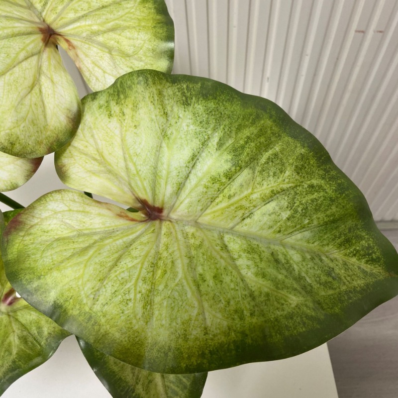 Artificial Lotus Leaves Plant Decor with Roots for Garden Pond Wedding Table Greenery