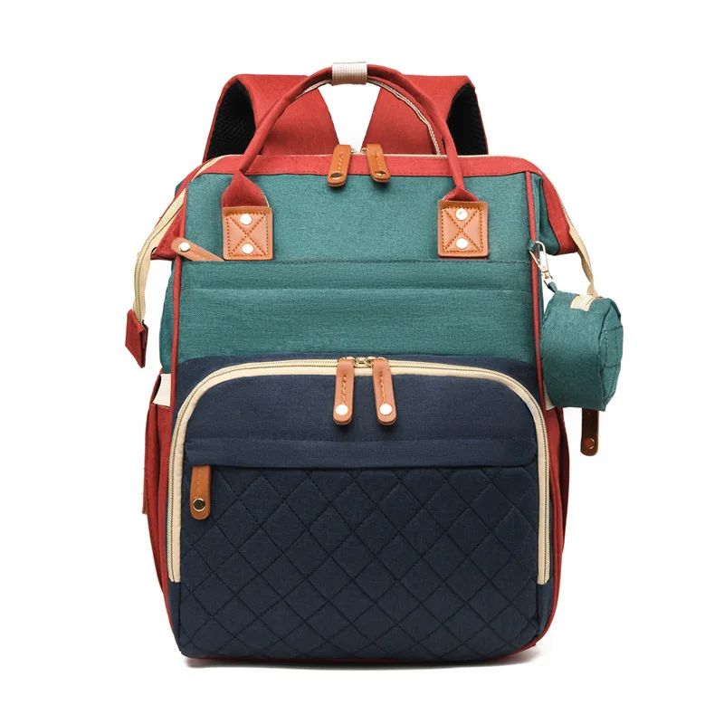 USB Mummy Diaper Bag Backpack – Large Capacity Waterproof Baby Care Maternity Nappy Bag with Wet Pockets