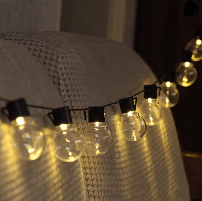 Retro Bulb Fairy Light Garland