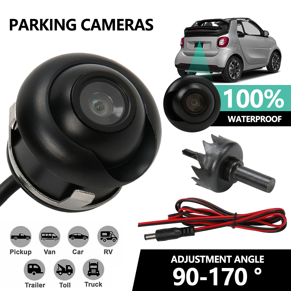 Car Backup Camera Rear HD, Wide Viewing Angle, CCD Camera, Night Vision