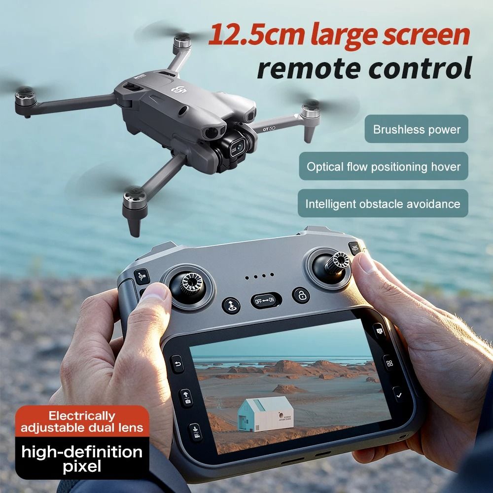 GT50 HD Aerial Photography Drone with Obstacle Avoidance and Screen Remote