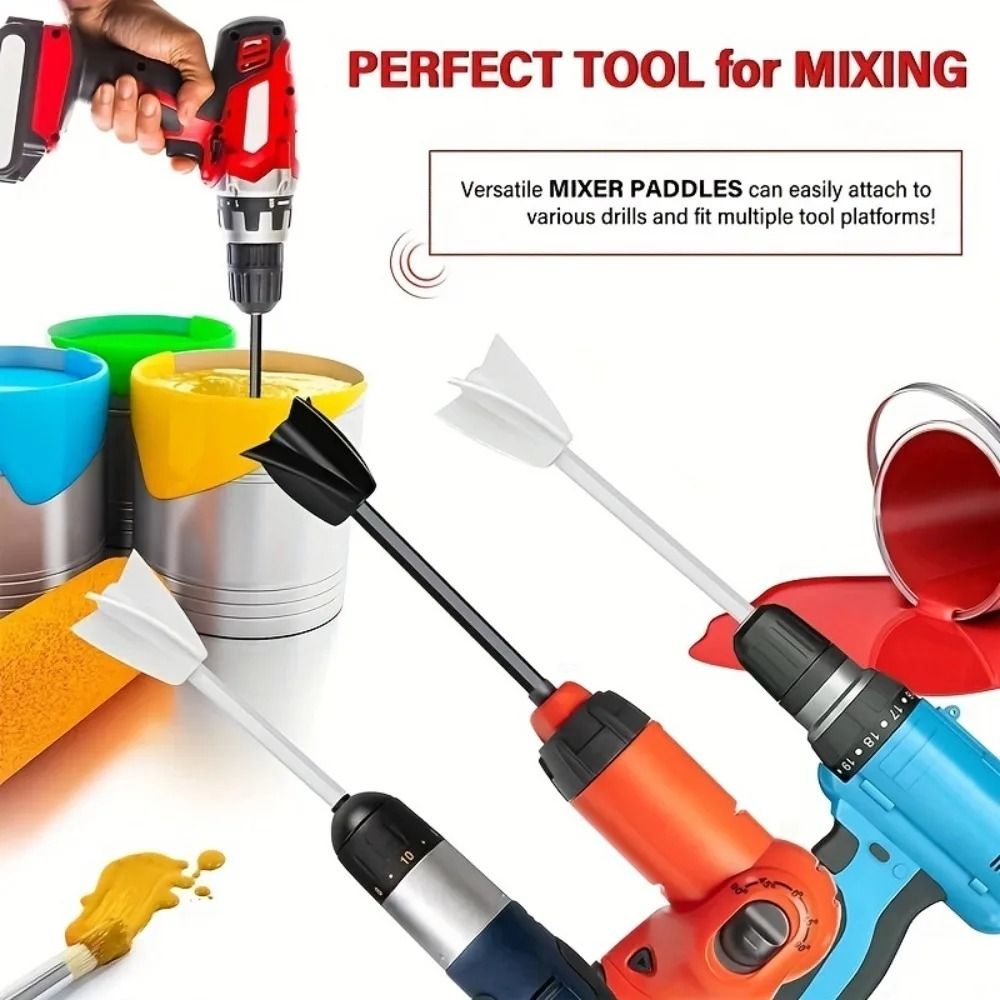 Adjustable Black Epoxy Resin Mixer Paddle Attachment