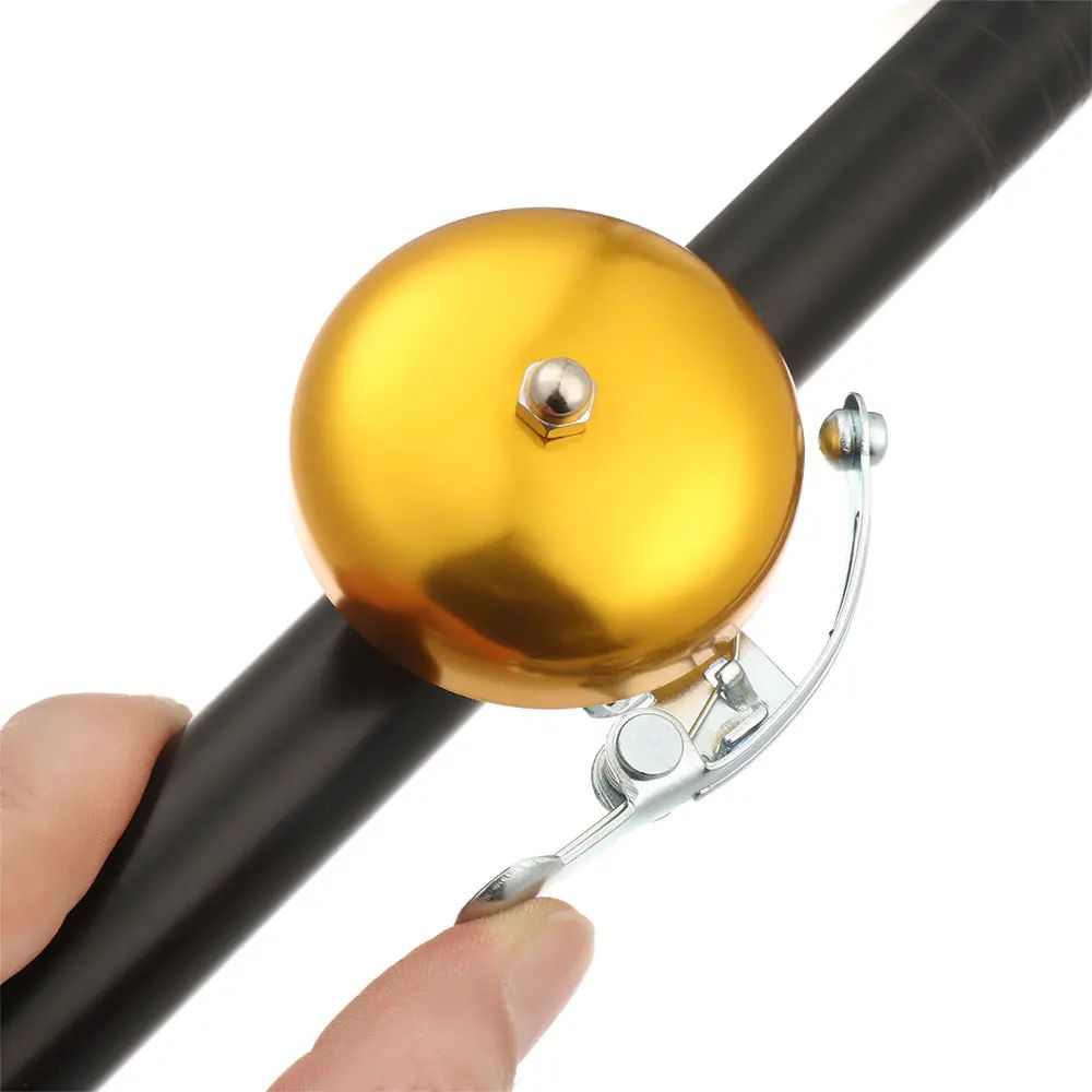 Retro Aluminum Alloy Bike Bell – Loud Universal Handlebar Bell for Mountain & City Bikes