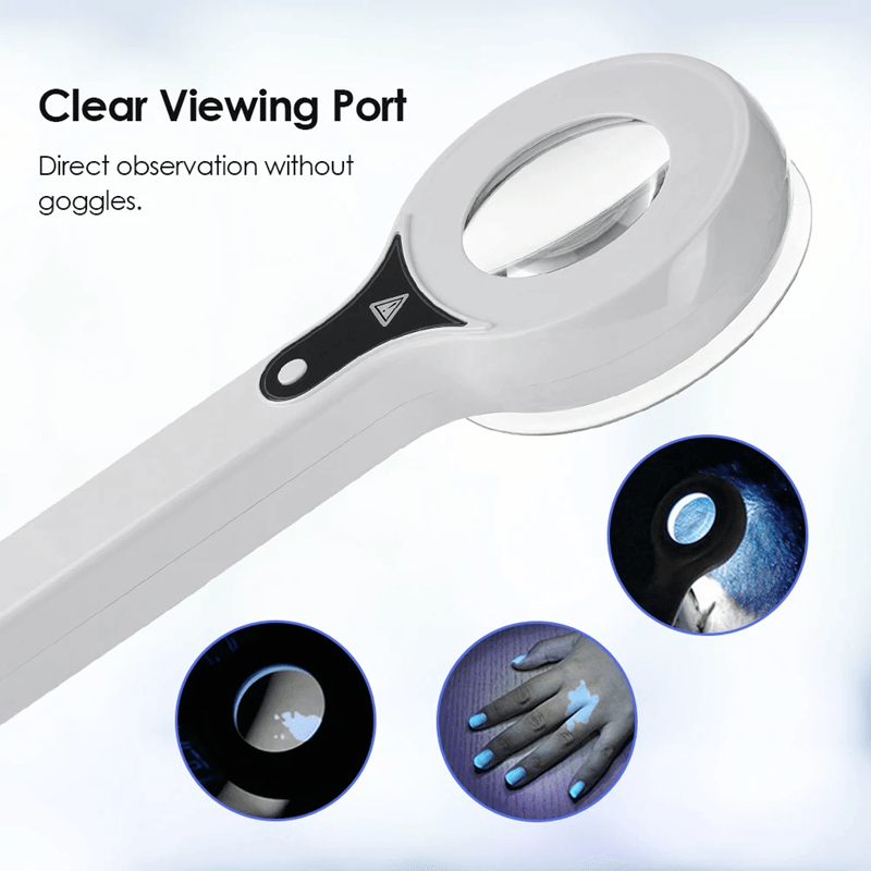 Woods Lamp Skin Analyzer UV Magnifying Light for Facial Skin Care Testing