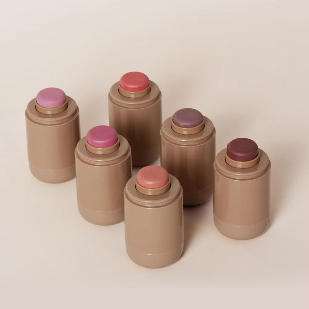 GlowTint 3 in 1 Blush Stick – Moisturizing Lip and Cheek Tint with Glossy Finish