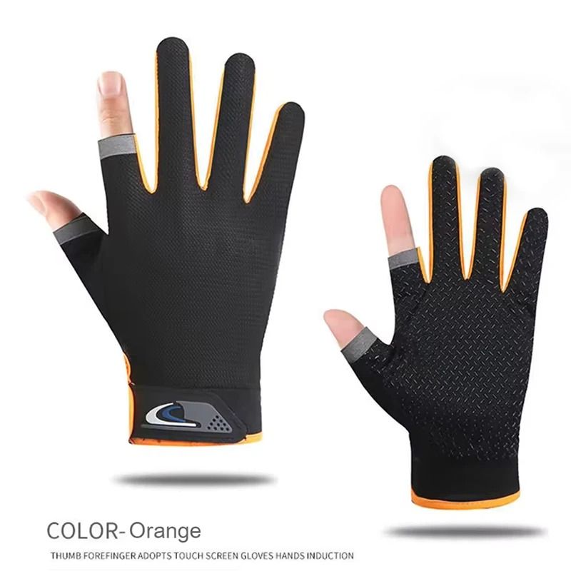 Summer Performance Fishing & Cycling Gloves – Sun-Proof Breathable Touchscreen Mitts