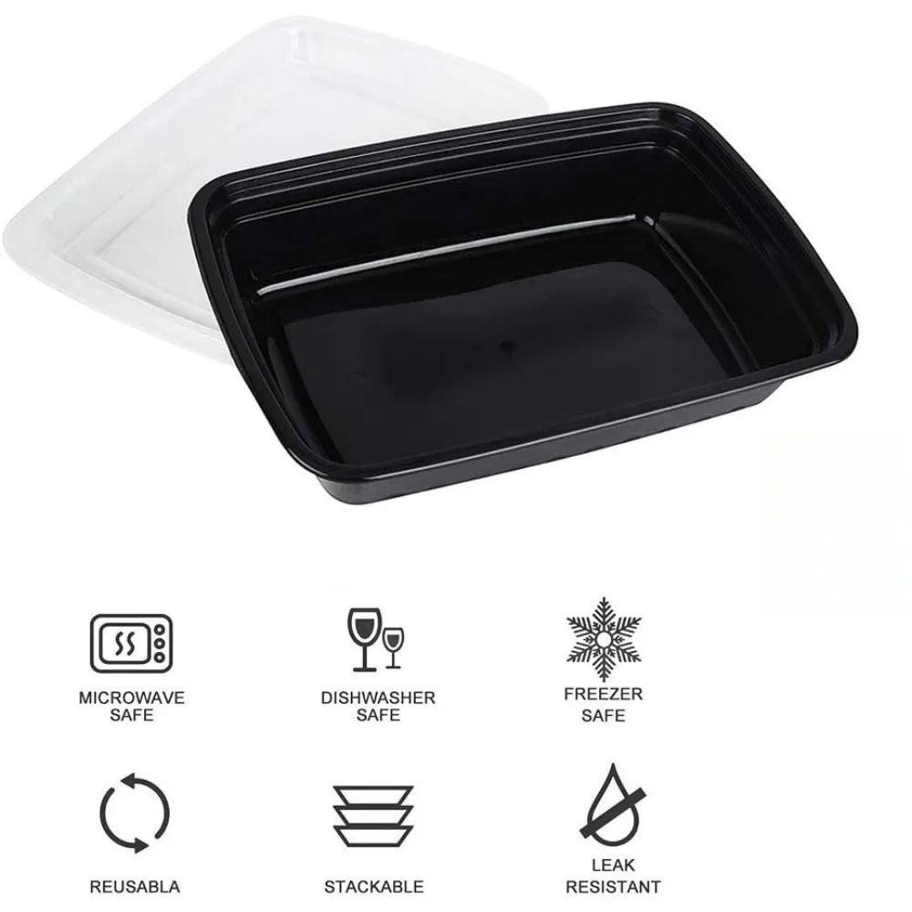 Everyday 10-Piece BPA-Free Stackable Lunch Box & Cutlery Set