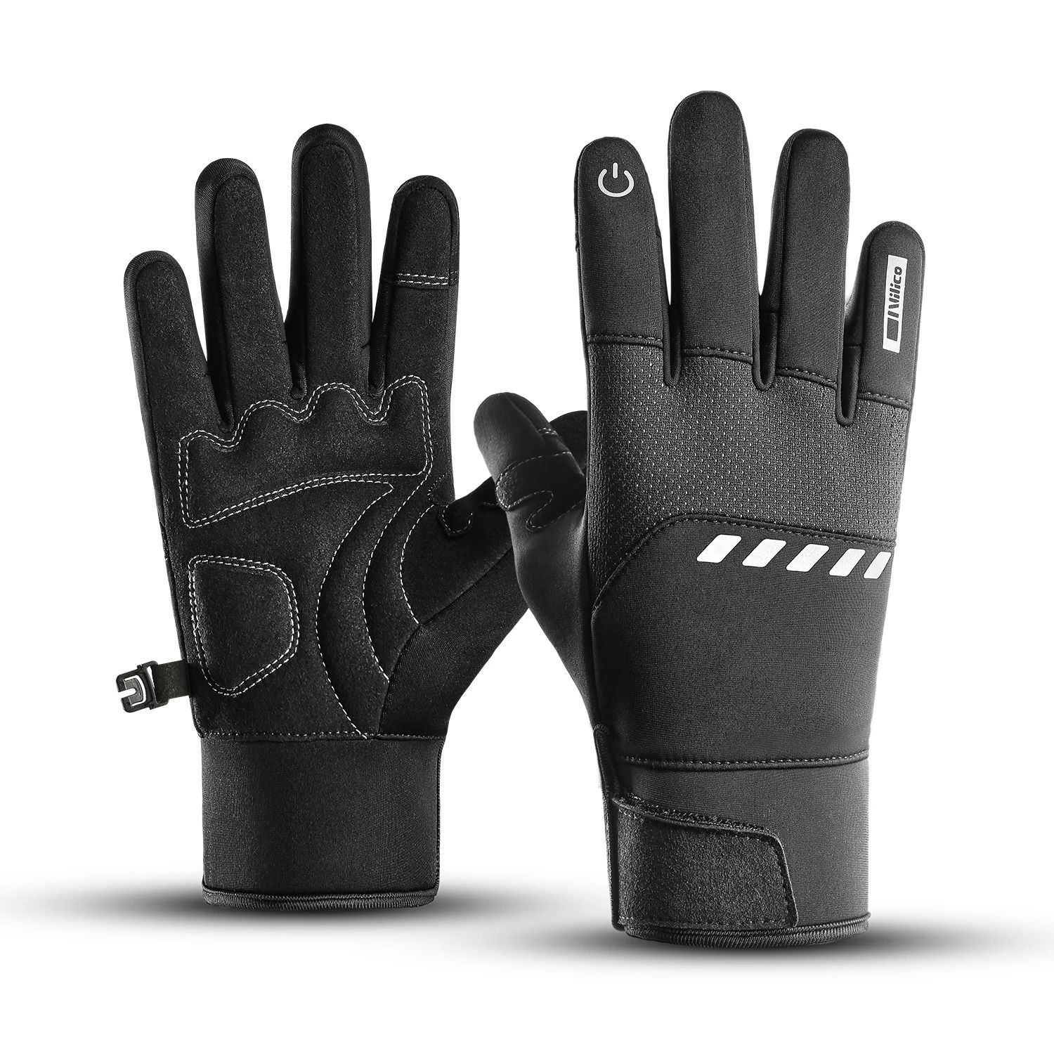 Mens Winter Waterproof Cycling Gloves – Outdoor Thermal Sports Protection