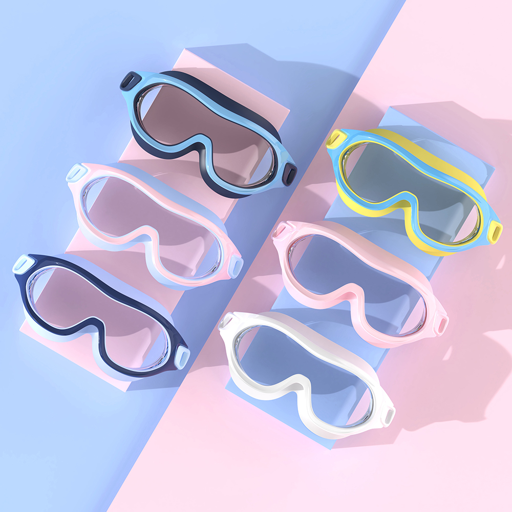 Kids Swim Mask Goggles Anti Fog Leak Proof Youth Swimming Eyewear