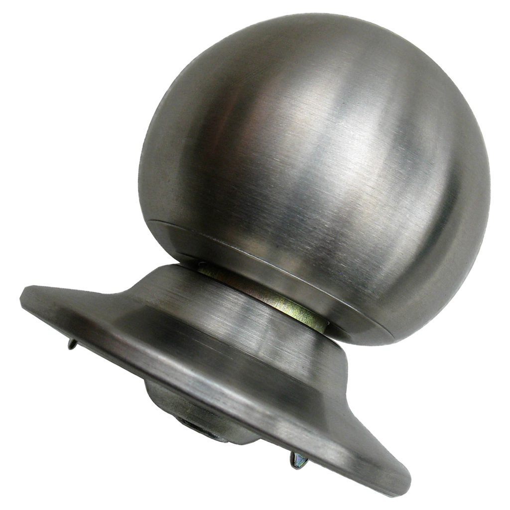 Stainless Steel Privacy Door Knob with Deadbolt Brushed Nickel Handle Lock Set