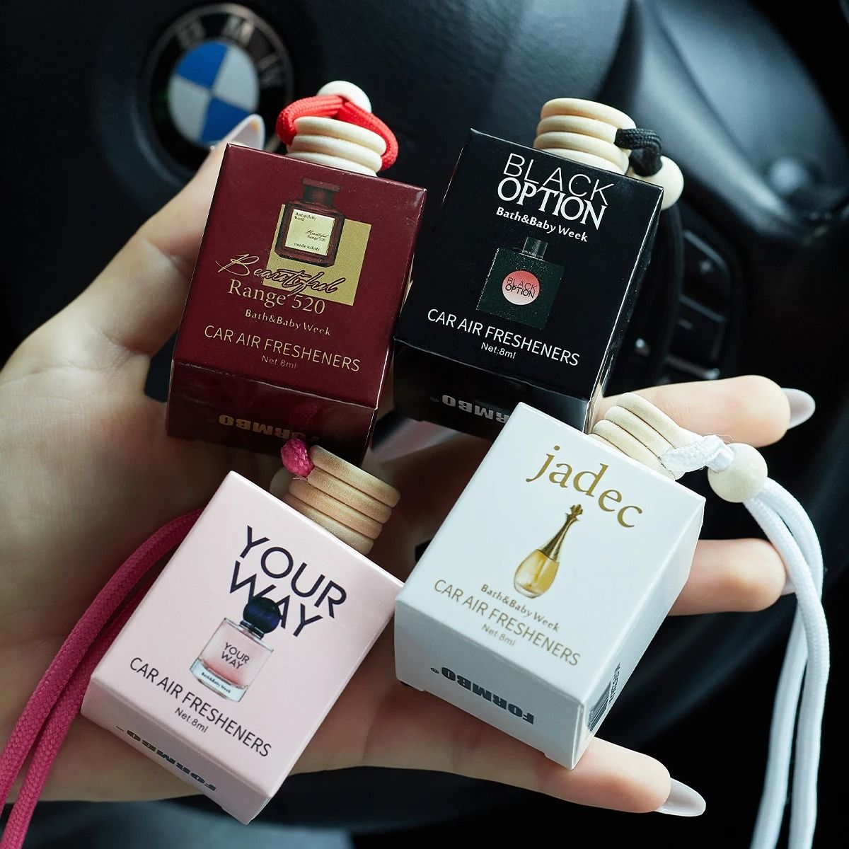 Car Air Freshener Long Lasting Perfume for Car Interior